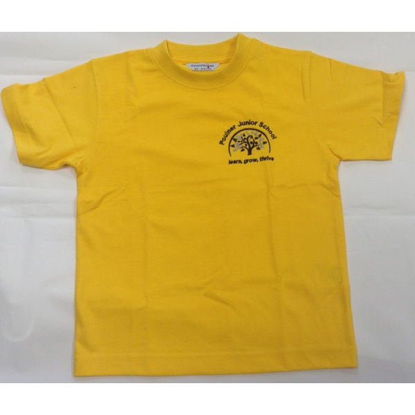 Poulner Junior School - Poulner Junior School - T Shirt - New Logo, Poulner Junior School