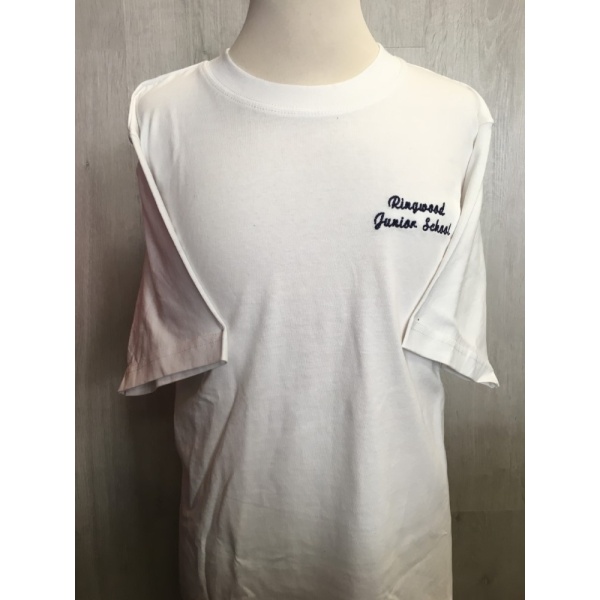 Ringwood Junior School - T Shirt - White, Ringwood Junior School