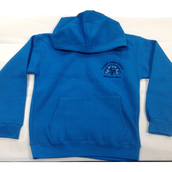 Poulner Junior School - Poulner Junior School - Hoodie - New Logo, Poulner Junior School