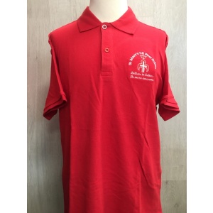 St Marys C of E First School - Polo Shirt - Red, St Mary's CE First School
