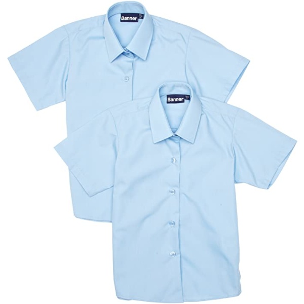 General - Girls Shirt - S/S Twin Pack, Shirts and Blouses