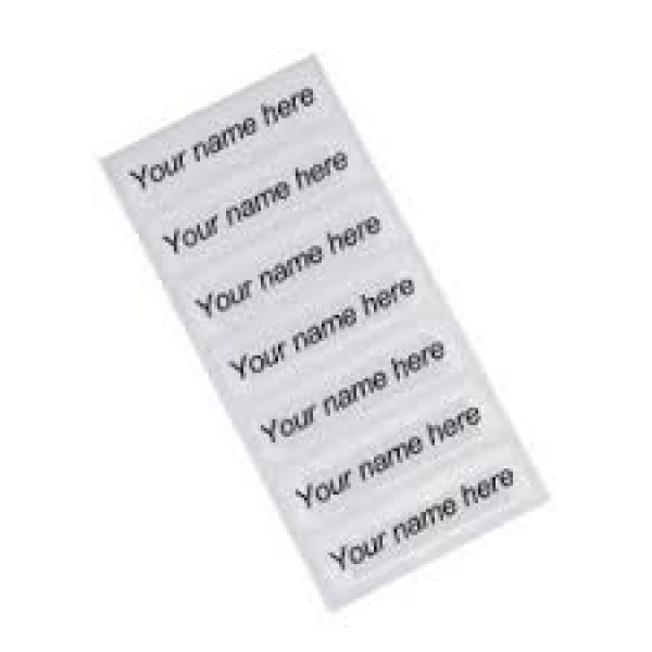 General - NAME LABELS, Name Labels