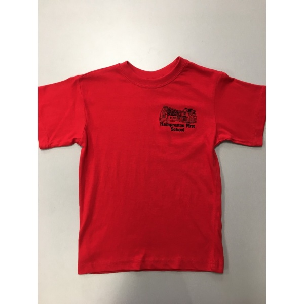 Hampreston C of E First School - T Shirt, Hampreston CE VA First School