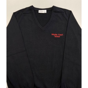 Moyles Court School - Moyles Unisex Black Sweater, Moyles Court School