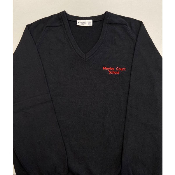 Moyles Court School - Moyles Unisex Black Sweater, Moyles Court School