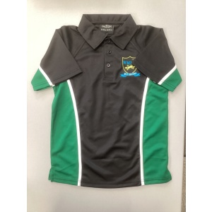 Sports Polo with logo, West Moors Middle School