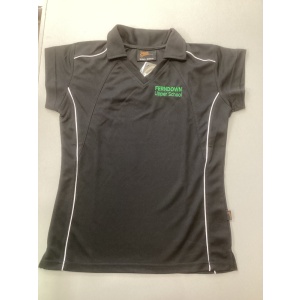 Ferndown Upper School - FITTED POLO - (BW), Ferndown Upper School